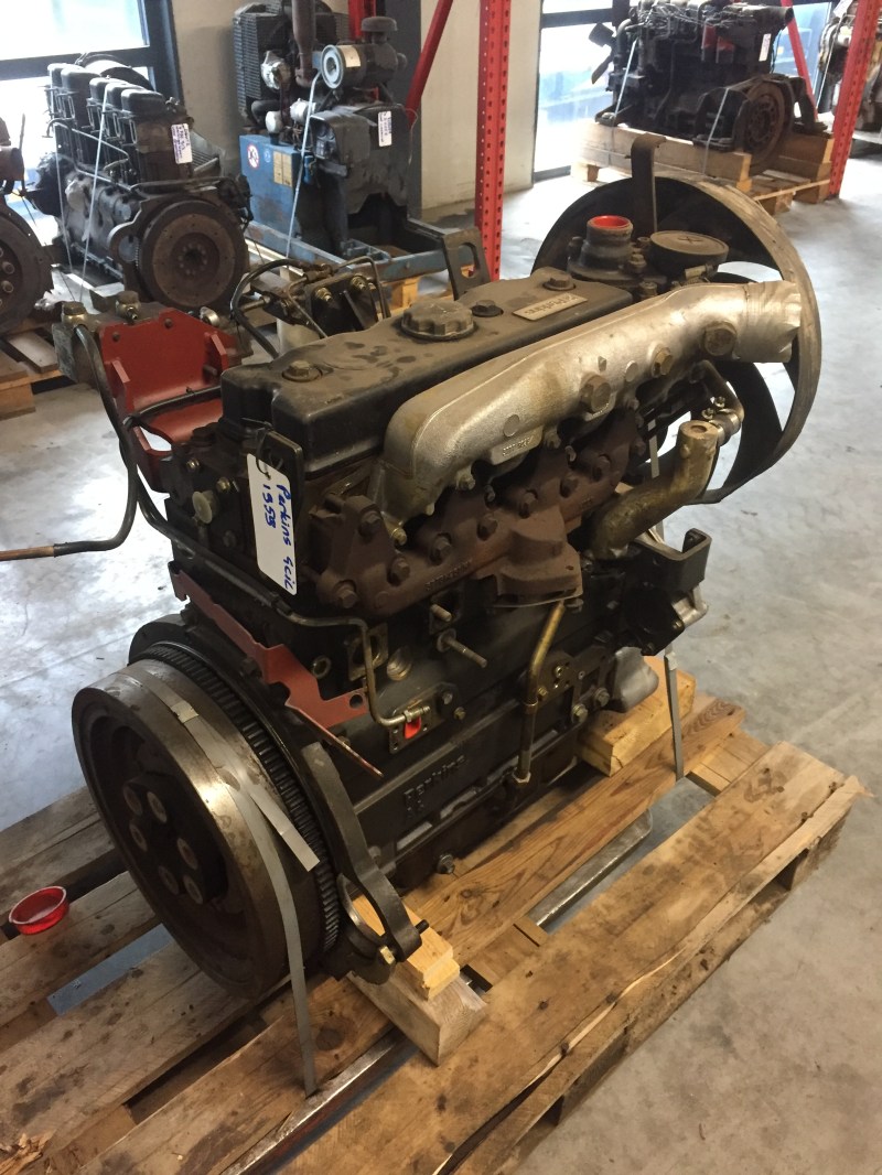 4 cilinder Perkins dieselmotor te koop bij Jaap Verboon