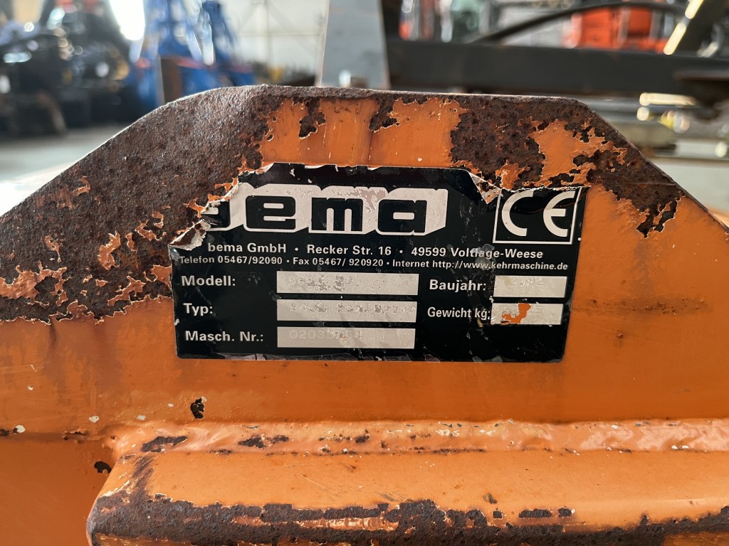 Bema 20 hydraulische veegbezem te koop bij Jaap Verboon