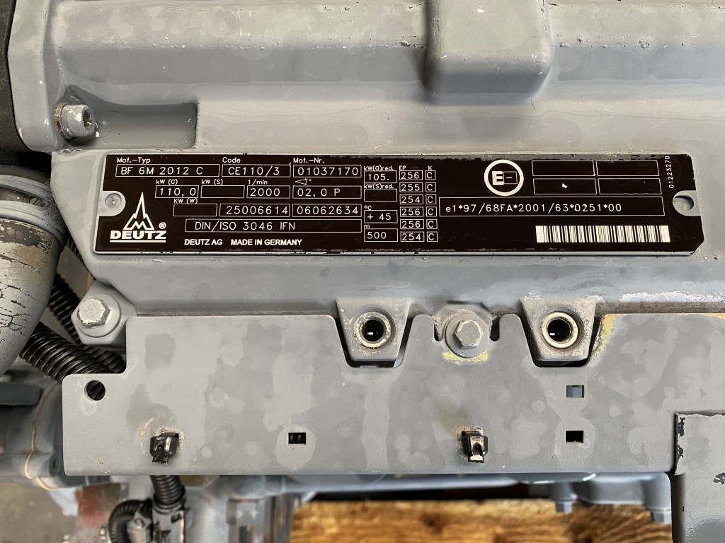 Deutz BF6M2012C te koop bij Jaap Verboon