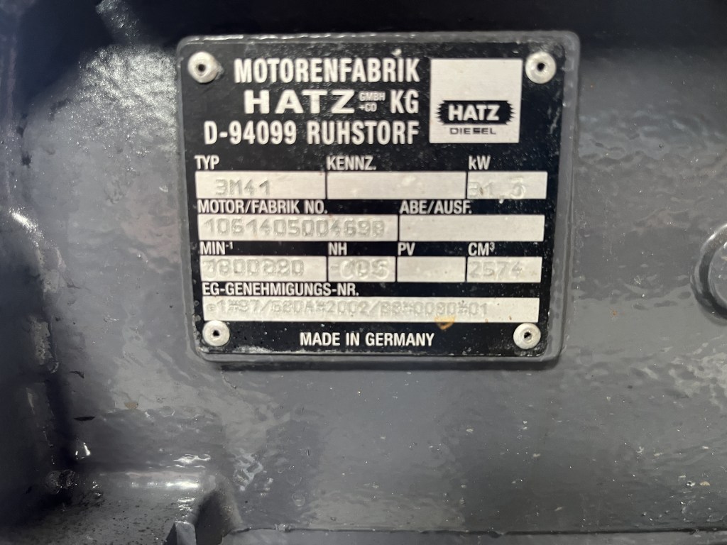 Hatz 3M41 te koop bij Jaap Verboon