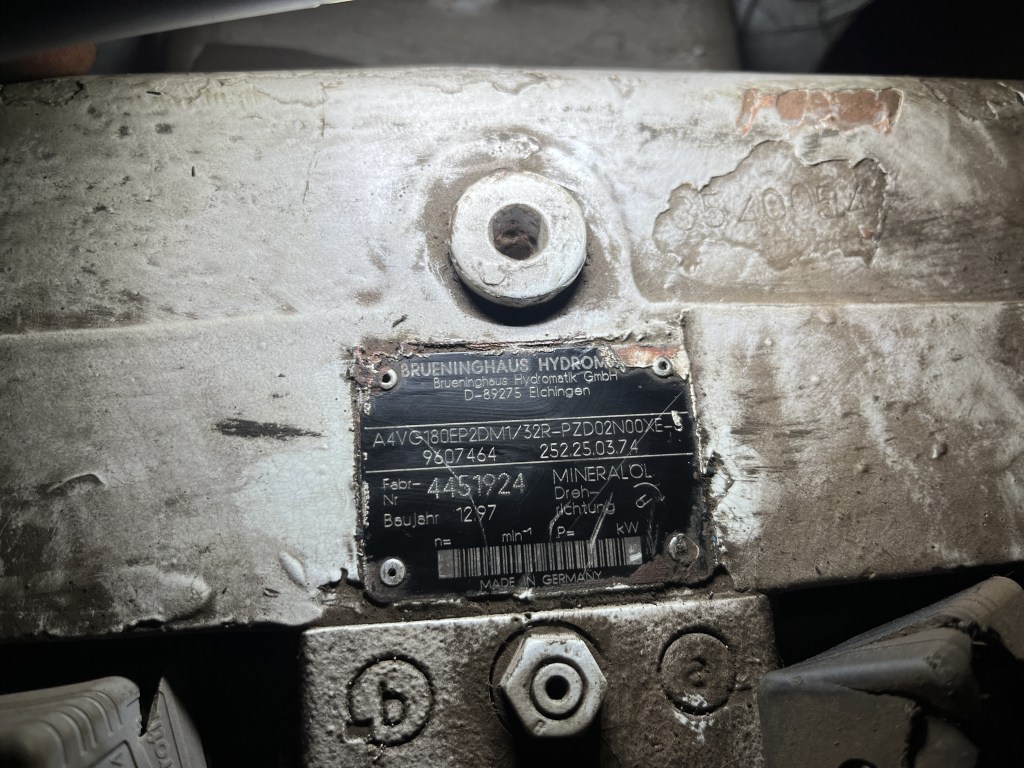 Hydromatik A4VG180 te koop bij Jaap Verboon