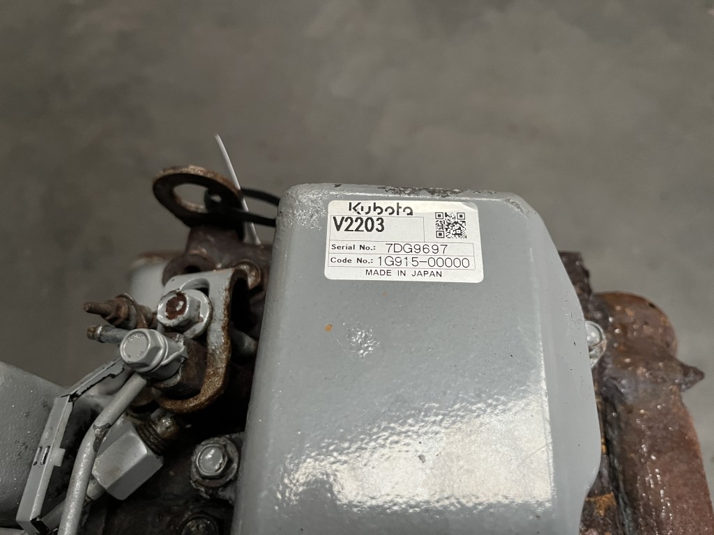 Kubota V2203 te koop bij Jaap Verboon
