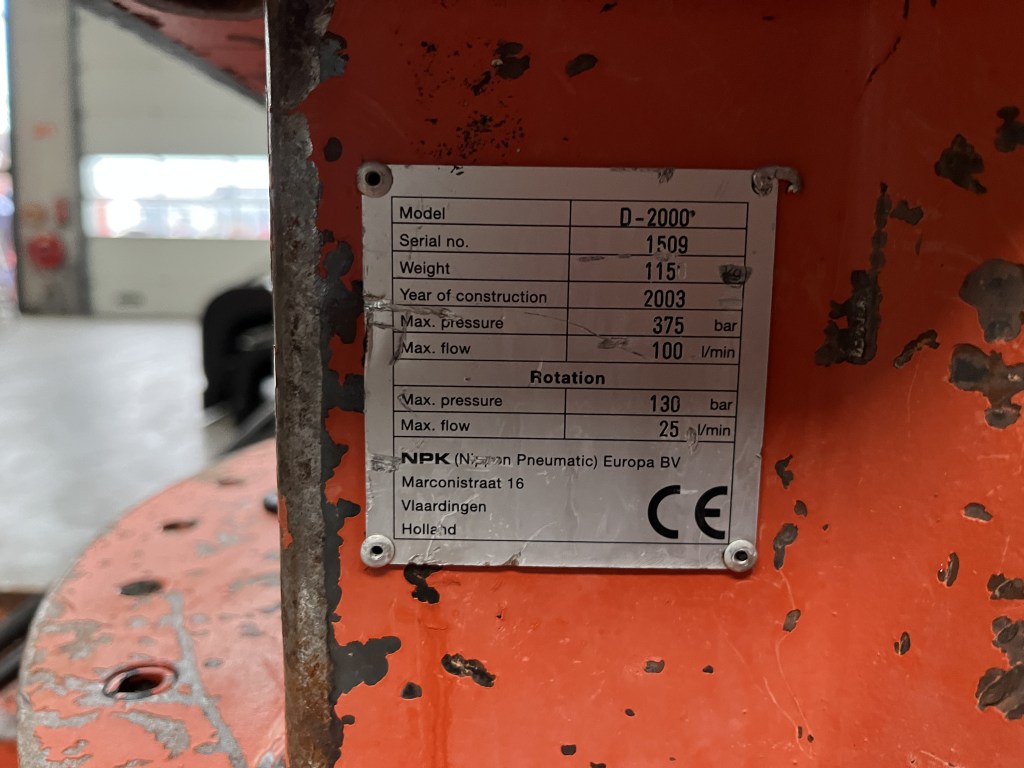 NPK D2000 te koop bij Jaap Verboon