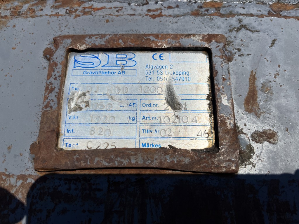 SB S1 B20 Bucket te koop bij Jaap Verboon