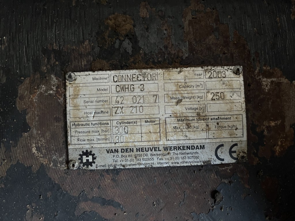 Vd Heuvel CW30 te koop bij Jaap Verboon