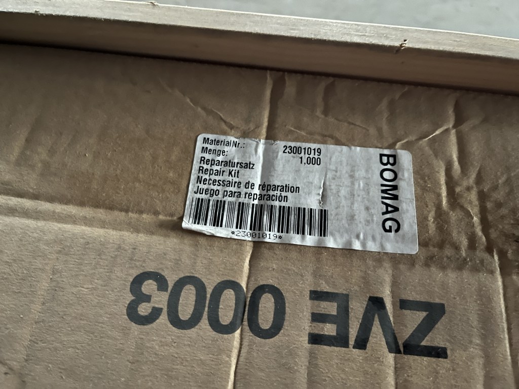 bomag 23001019 repair kit te koop bij Jaap Verboon