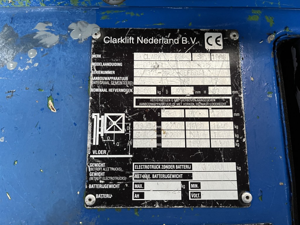 clark dpm 25 l te koop bij Jaap Verboon