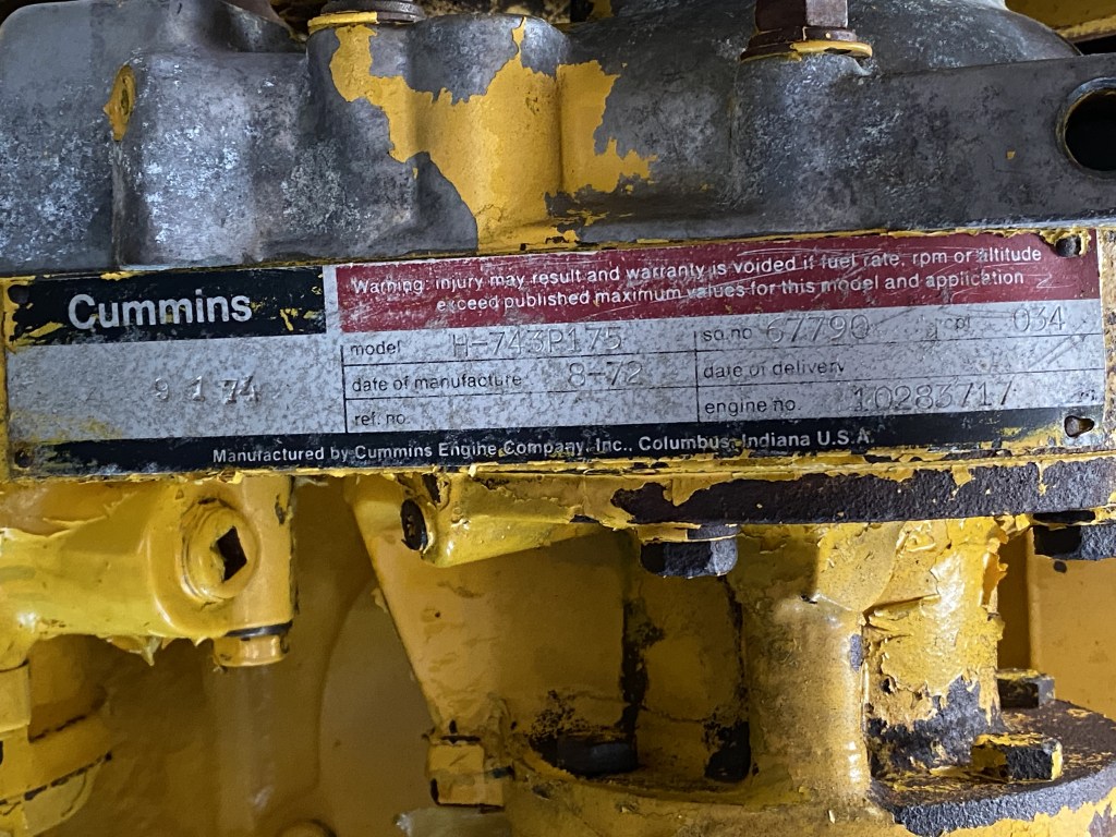 cummins h 743 p175 te koop bij Jaap Verboon