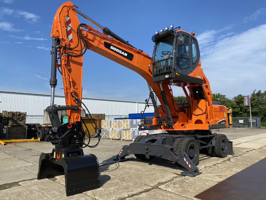 doosan dx 190 w 2008 te koop bij Jaap Verboon
