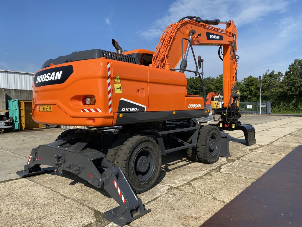 doosan dx 190 w 2008 te koop bij Jaap Verboon