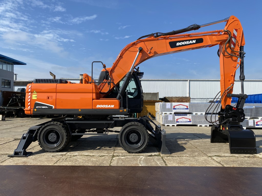 doosan dx 190 w 2008 te koop bij Jaap Verboon
