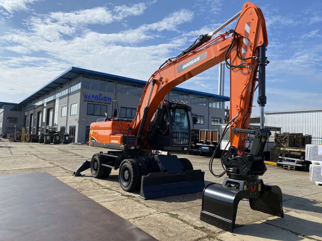 doosan dx 190 w 2008 te koop bij Jaap Verboon