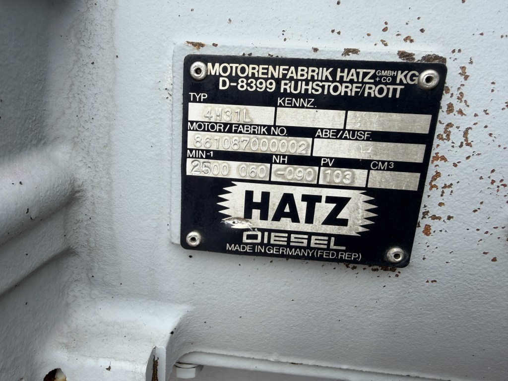 hatz 4m31l te koop bij Jaap Verboon