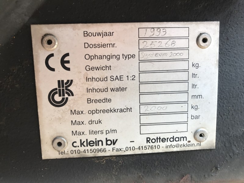 hefmast cklein 91 te koop bij Jaap Verboon