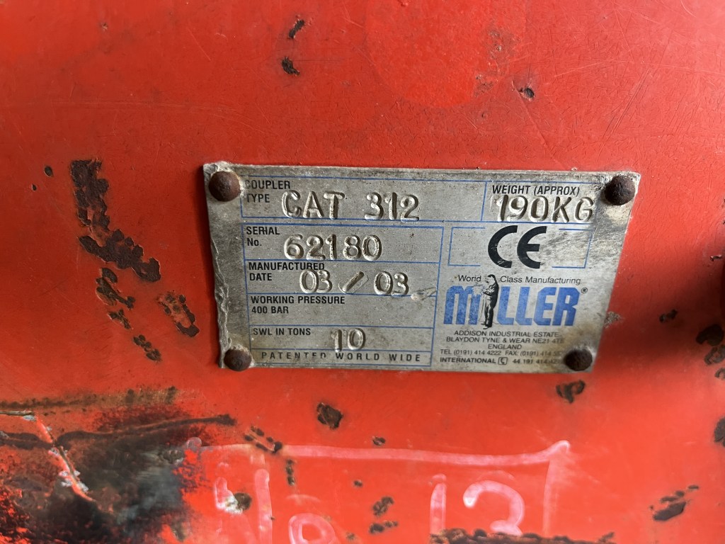 miller caterpillar 312 te koop bij Jaap Verboon