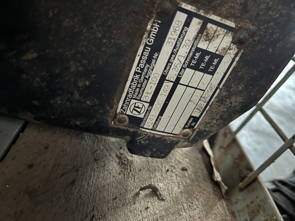 zf 2hl-100 versnellingsbak te koop bij Jaap Verboon